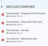 005) CUCO SANCHEZ