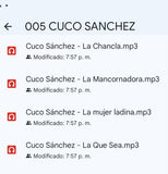 005) CUCO SANCHEZ