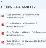 005) CUCO SANCHEZ