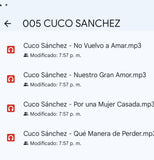 005) CUCO SANCHEZ