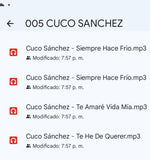 005) CUCO SANCHEZ