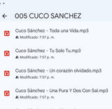 005) CUCO SANCHEZ
