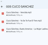 005) CUCO SANCHEZ