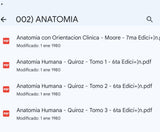 PACK 002) ANATOMIA