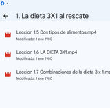 004) DIETA 3x1