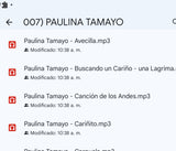 007) PAULINA TAMAYO