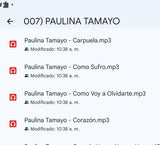 007) PAULINA TAMAYO