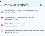 007) PAULINA TAMAYO