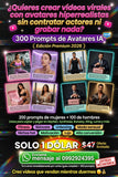 511) 300 PROMTS DE AVATARES IA PARA HACER VIDEOS VIRALES